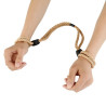 BDSMaster Menottes Doubles en Corde Dualpurpose